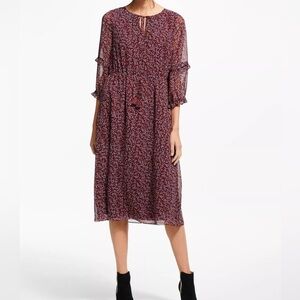 Boden • Iona Floral Midi Dress